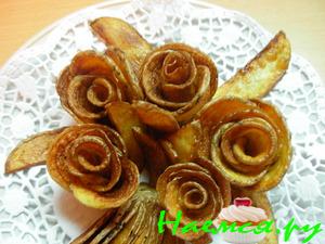 Картофельные розы Картофельные розы