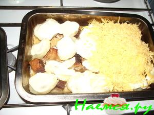 Мясо под шубой (говядина)