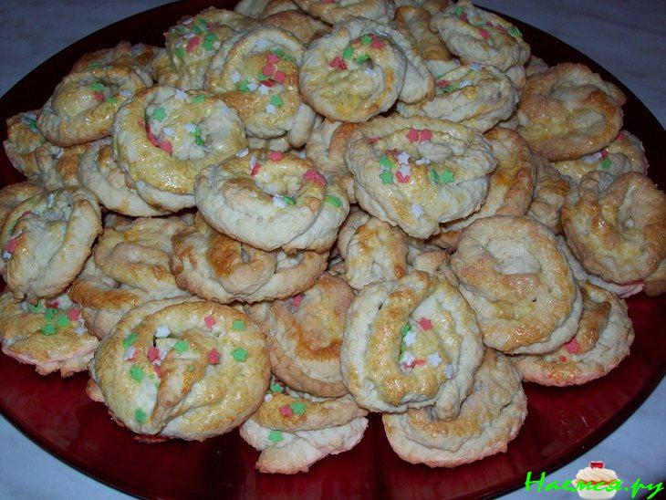 Печенье ванильное "Хризантемы"