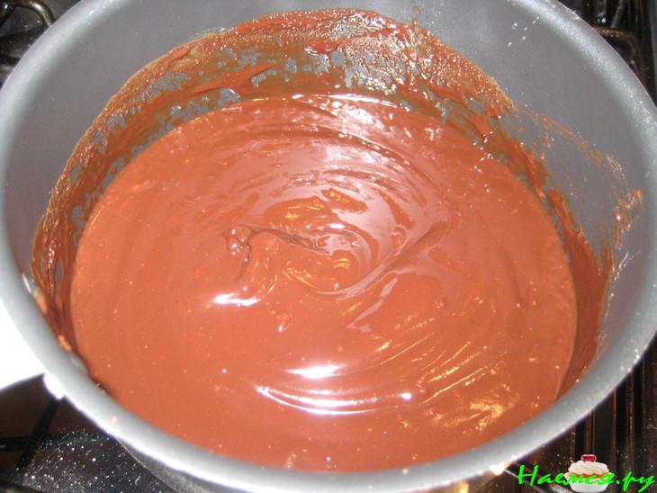 Торт Шоколадный с киви