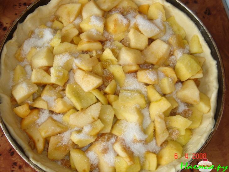 Яблочный пирог выходного дня Яблочный пирог выходного дня