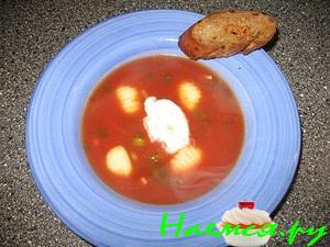 Томатный супчик с гноччи
