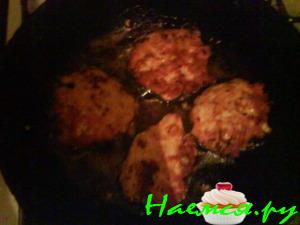 Котлетки из рубленого мяса
