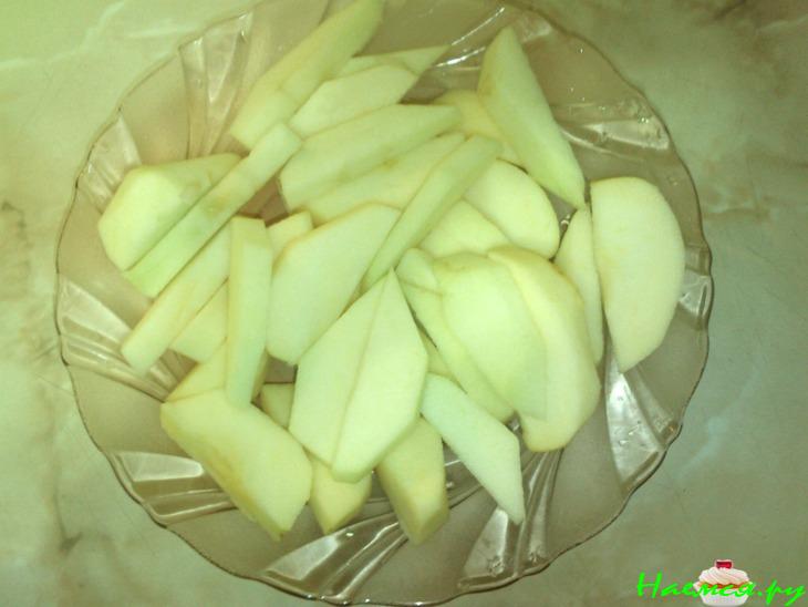 Шарлотка с печеньем