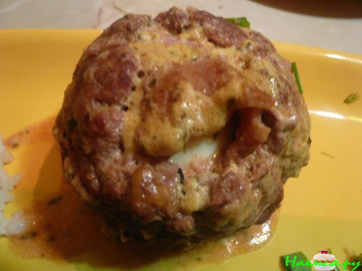 Котлеты с секретом из телятины