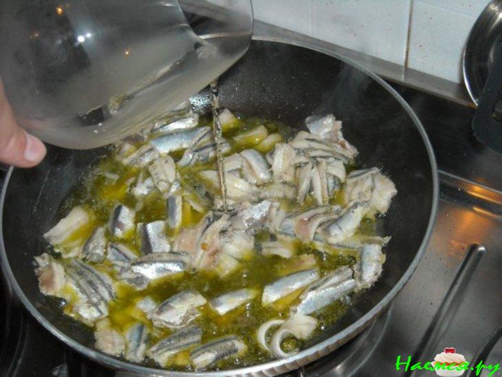 Pasta con aliciе "Паста с анчоусами"