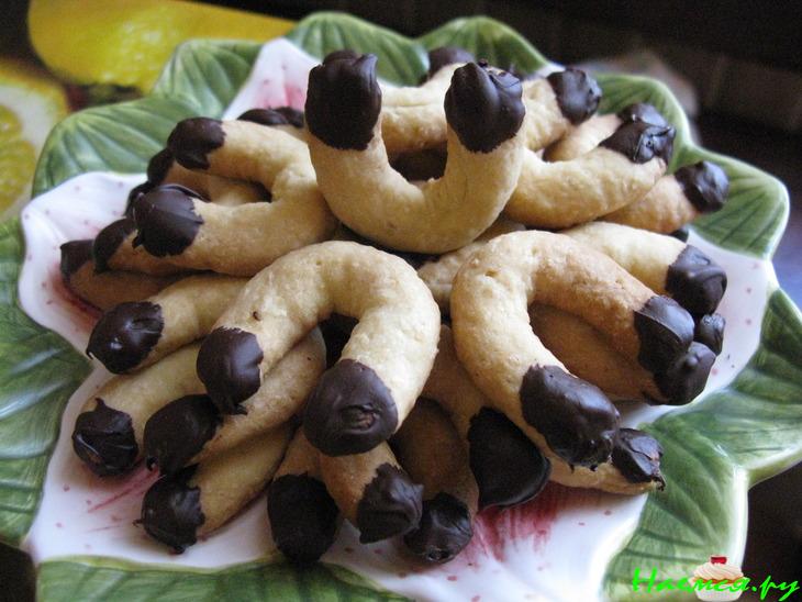 Печенье "Подковки на счастье" Печенье "Подковки на счастье"