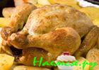 Курица с лимоном и картофелем