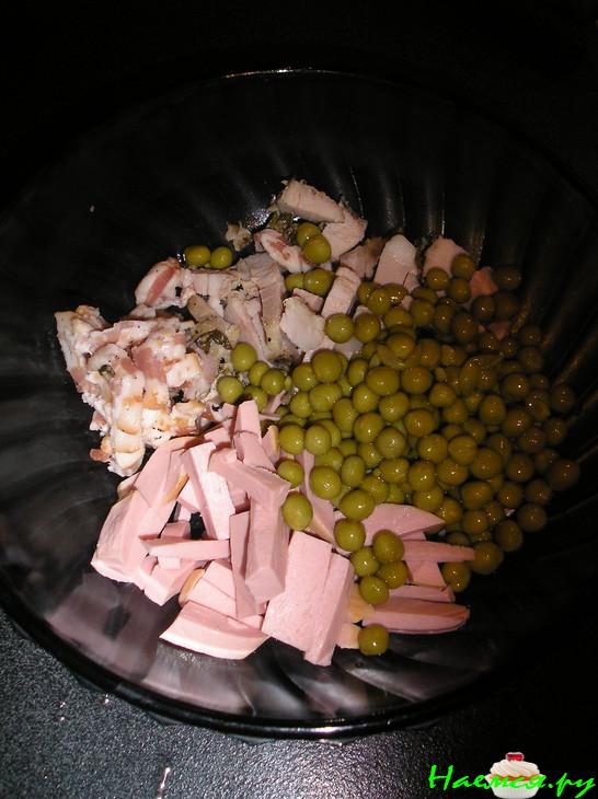 Салатик мясной