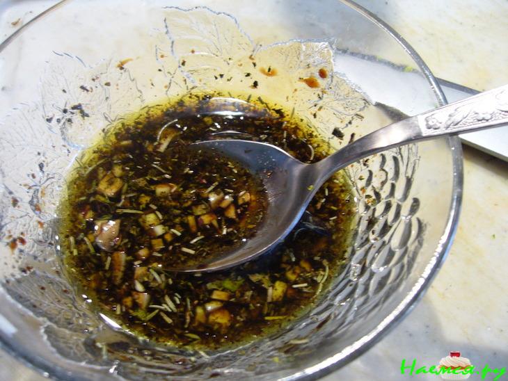 Шампиньоны в маринаде с бальзамико