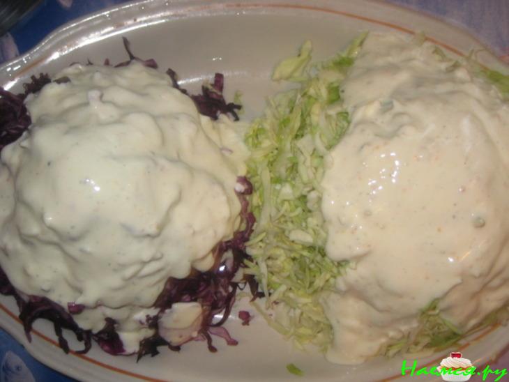 Салат "Снежные вершины" 