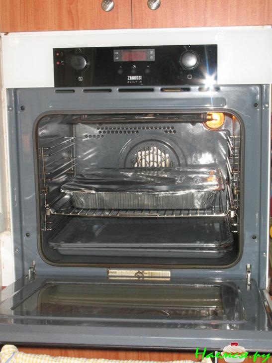 Лазанья овощная с грибами