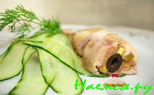 Мини-галантины из курицы