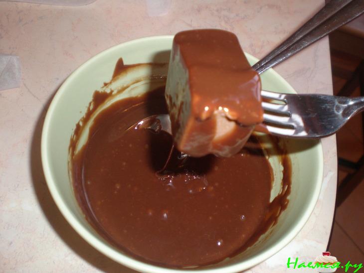 Сырно-шоколадное суфле
