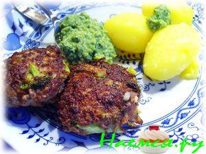 Котлеты с брокколи Котлеты с брокколи