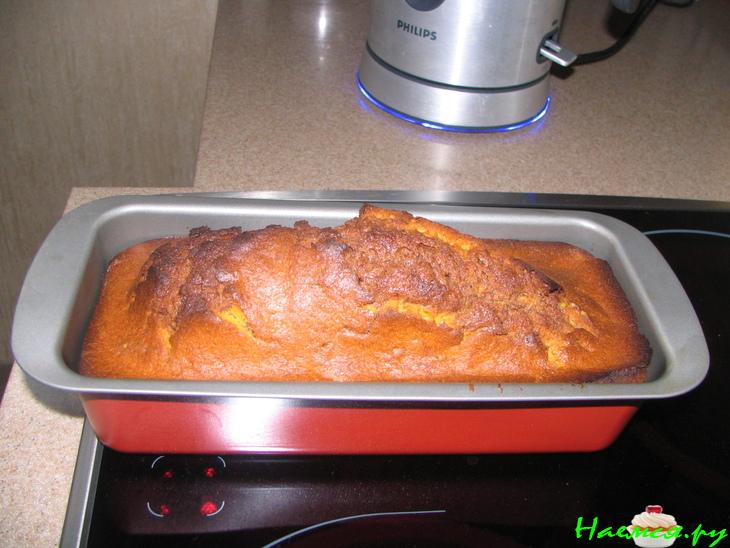 Кекс из тыквы и шоколада