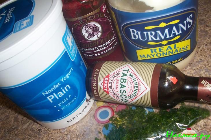 Соус из йогурта