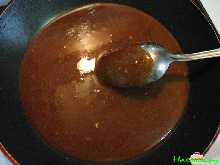 Бисквит 'Карамельный' без яиц