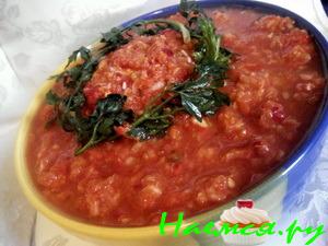 Аджика сырая, не требующая консервации