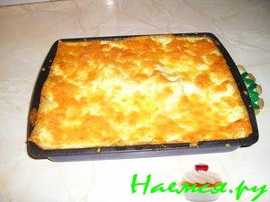 Лазанья с томатом и сыром