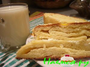 Сочень со сметаной