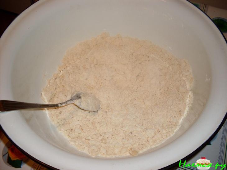 Торт 'Мишка' со сметанным кремом