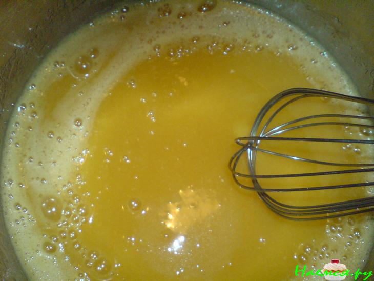 Торт 'Рыжик' с миндалем Торт 'Рыжик' с миндалем