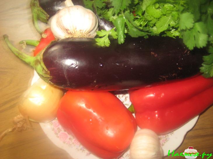 Икра из бадерджанов и бибаров