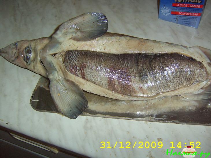 Осетр по-праздничному