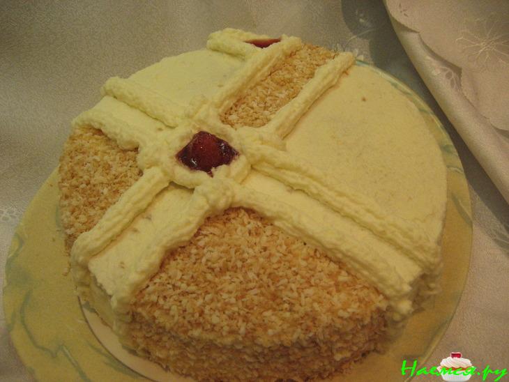 Торт Кокосовый Торт Кокосовый