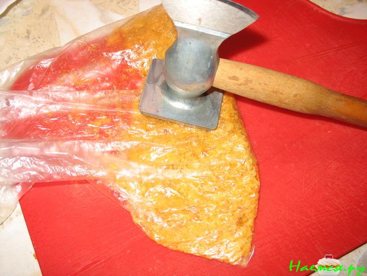 Тефтели для с чипсами и орешками