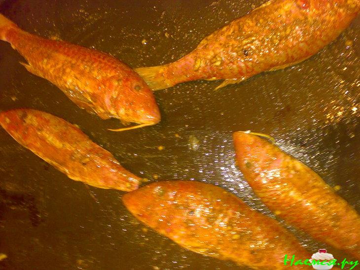 Барабулька в томатах