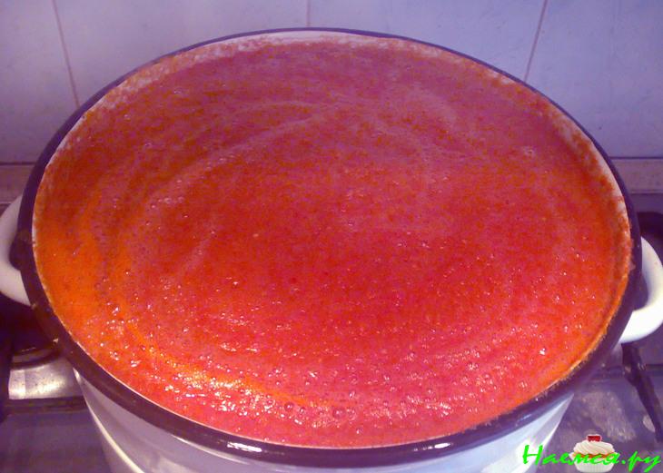 Аджика острая с Антоновкой - Вариант