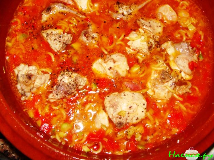 Кролик с пастой