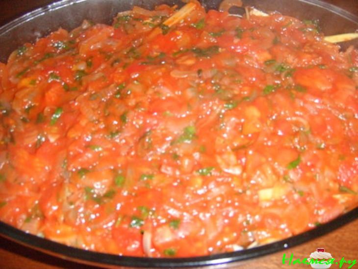 Запеченный лук-порей (пыраса)