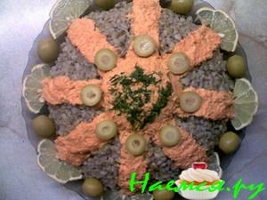 Салатик из перловки