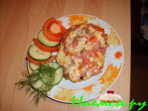 Горячие "пицца-бутерброды"