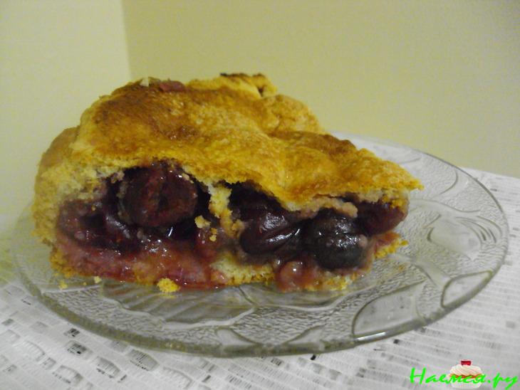 Пирог с черешней "Весенние ароматы"