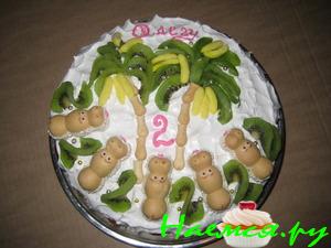 Торт "Экзотический рай"