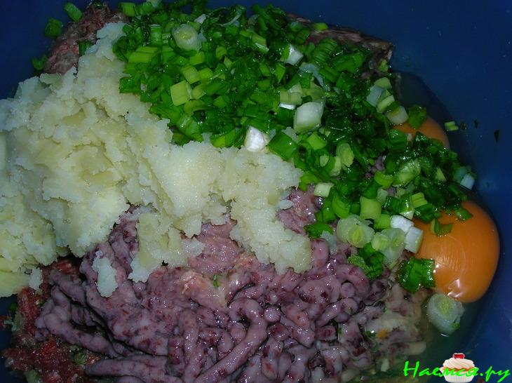 Котлеты ассорти по-болгарски