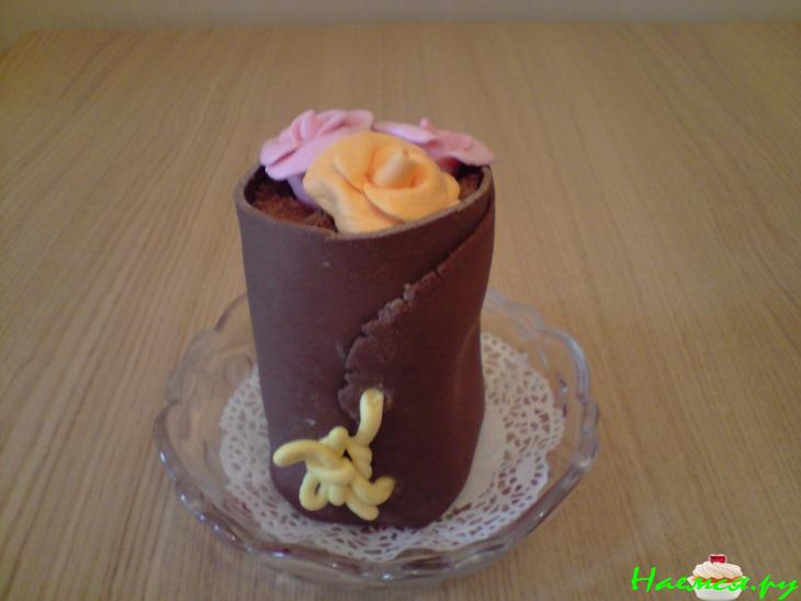 Сладкий горшочек с розой Сладкий горшочек с розой