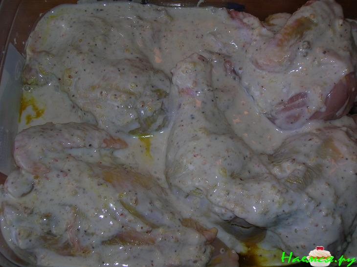 Мясо цыпленка в йогуртовом соусе