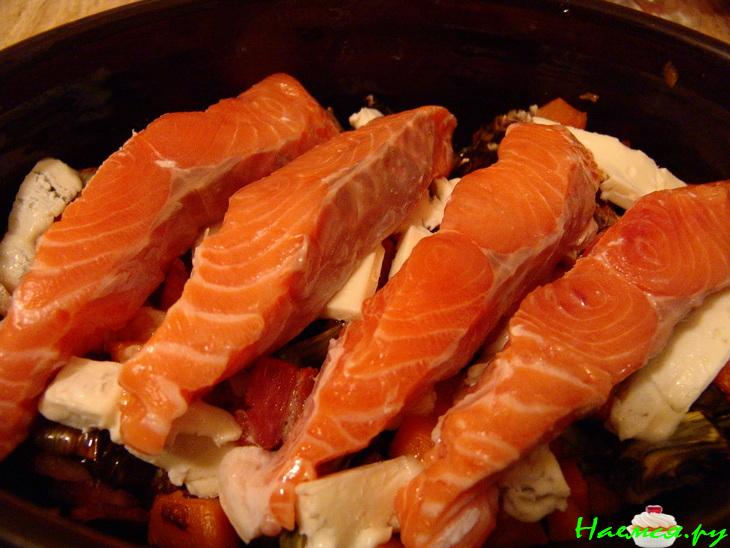 Скоро Новый Год - Семга запеченная