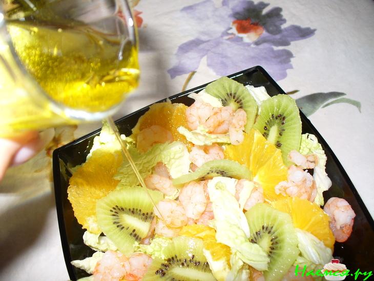 Средиземноморский креветочный салат Средиземноморский креветочный салат