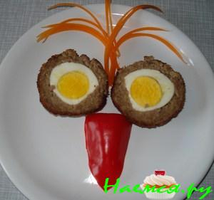 Котлеты "Павлиний глаз"