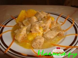 Жаркое из свинины с апельсином