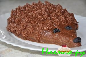 Ёжик шоколадный