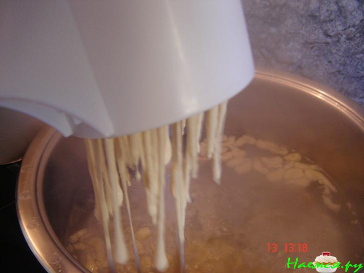 Макароны с сыром по-швабски (шпецле с сыром)