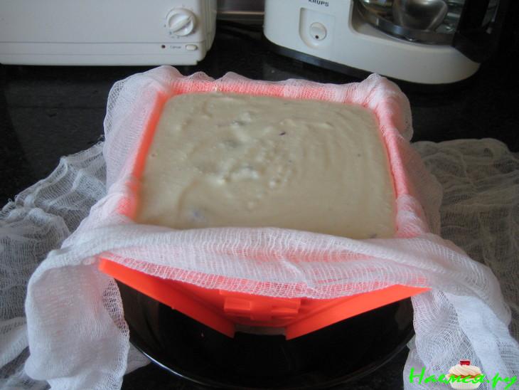 Пасха творожно-ванильная с изюмом