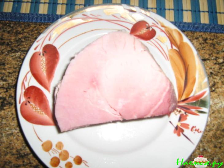 Макароны с окороком и сыром